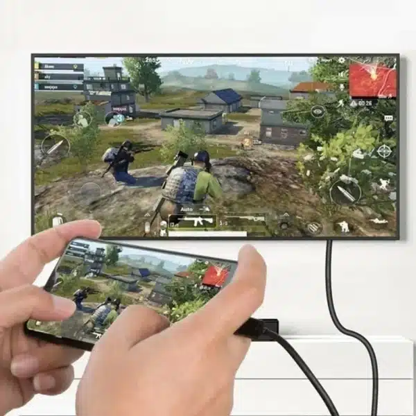 Cabo Adaptador USB-C para HDMI 4K 1,8m Alta Resolução