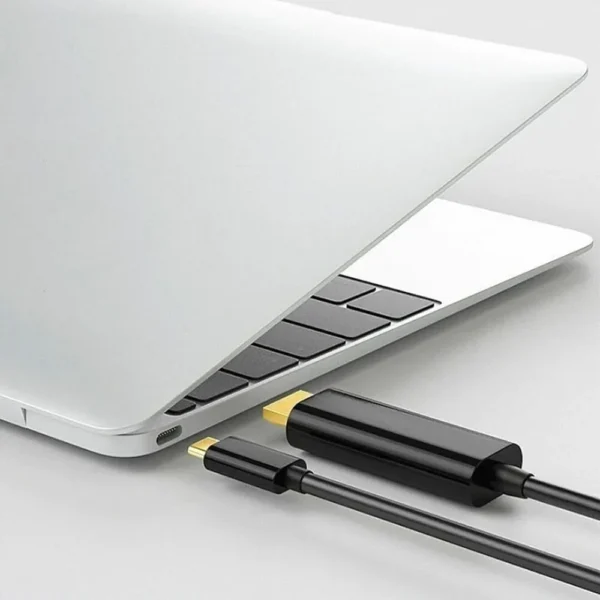 Cabo Adaptador USB-C para HDMI 4K 1,8m Alta Resolução