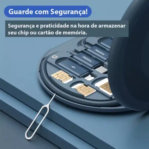 Kit Adaptador 6x1 + Suporte Celular Universal Ajustável - Imagem 5