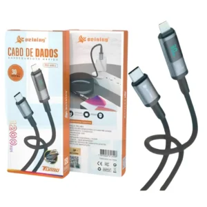 Cabo 2m Reforçado - Para iPhone, Android & USB-C