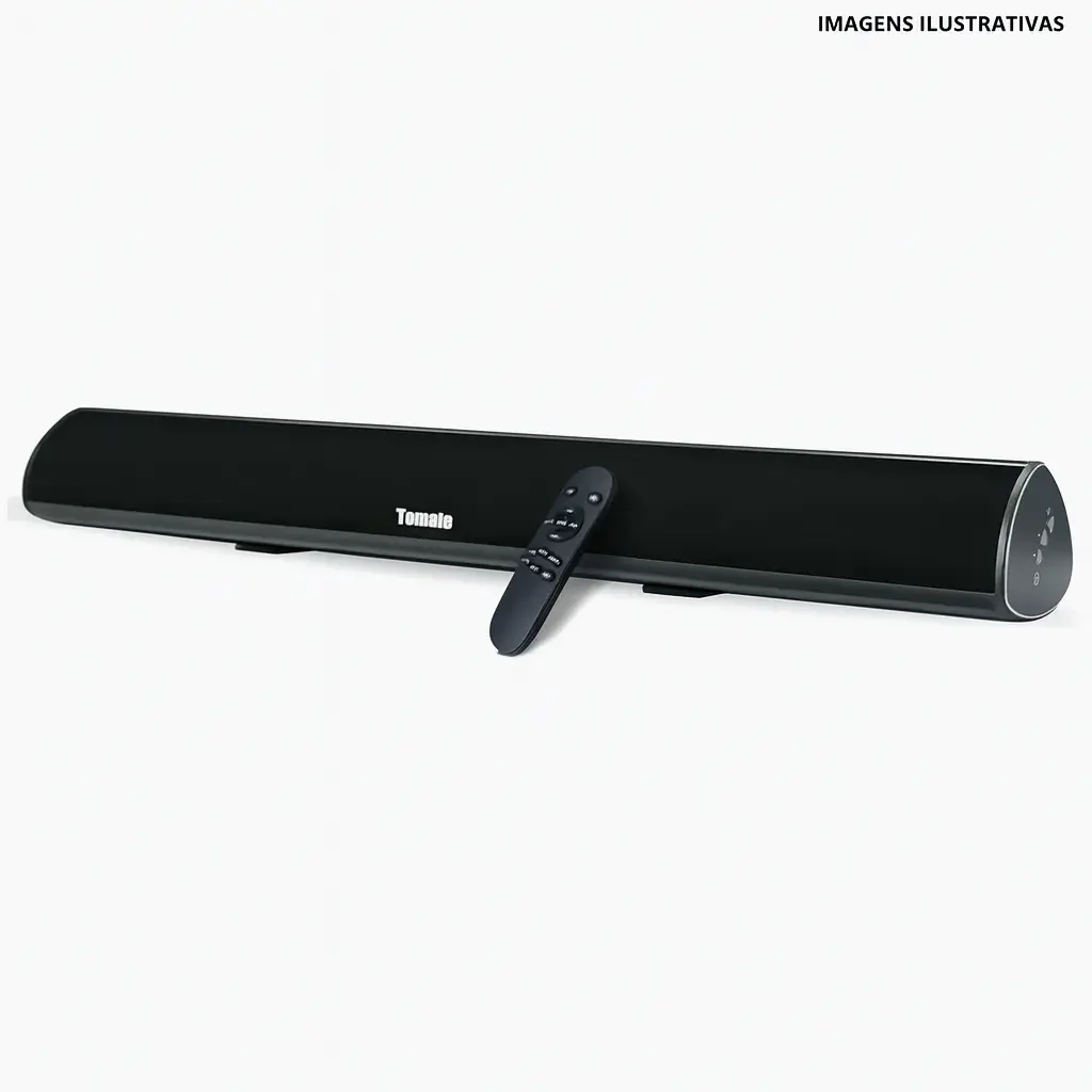 Soundbar com Subwoofer 120W Bluetooth
