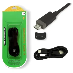 Cabo Carregamento Rápido Reforçado | USB-C, V8 e Lightning